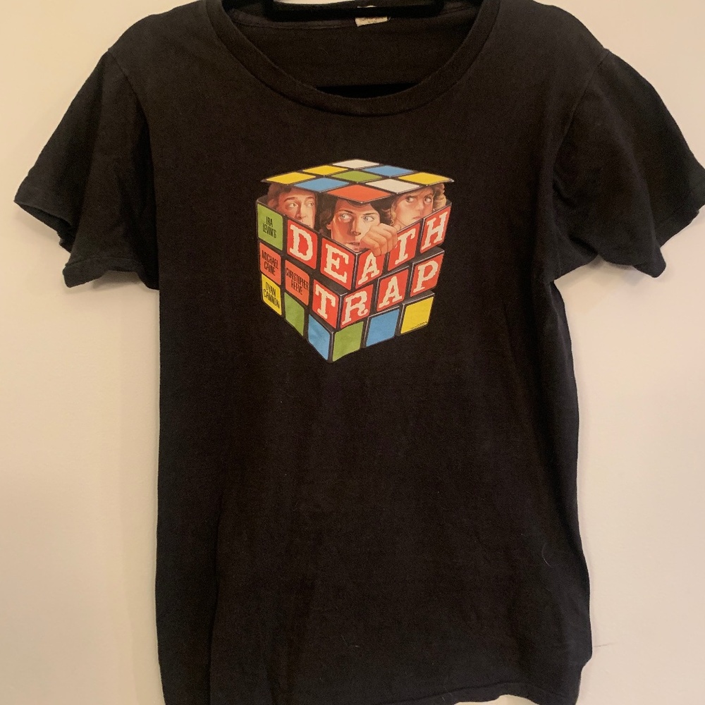 Death Trap movie t-shirt in black size L